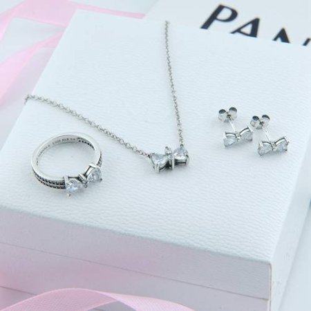 طقم بندورا فضة اصلي