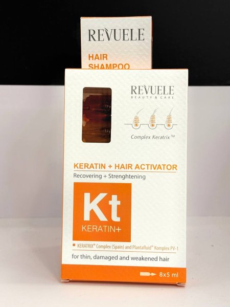 امبولات الشعر بالكيراتين لتقوية وكثافة الشعر