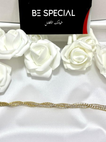 اسواره ذهبيه مزدوجة